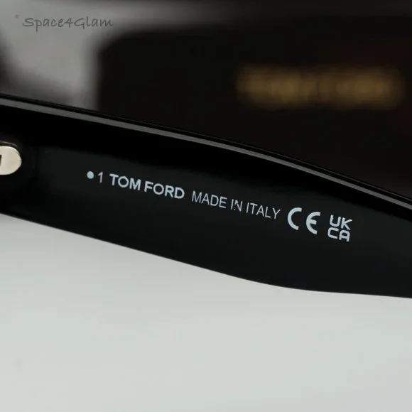 BRAND NEW Tom Ford FT0613/S 01D Black Grey Polar Grad Square Women Sunglasses BRAND NEW Tom Ford FT0613/S 01D Black Grey Polar Grad Square  main image 2